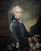 unknow artist Portrait of Christian VII of Denmark Sweden oil painting artist